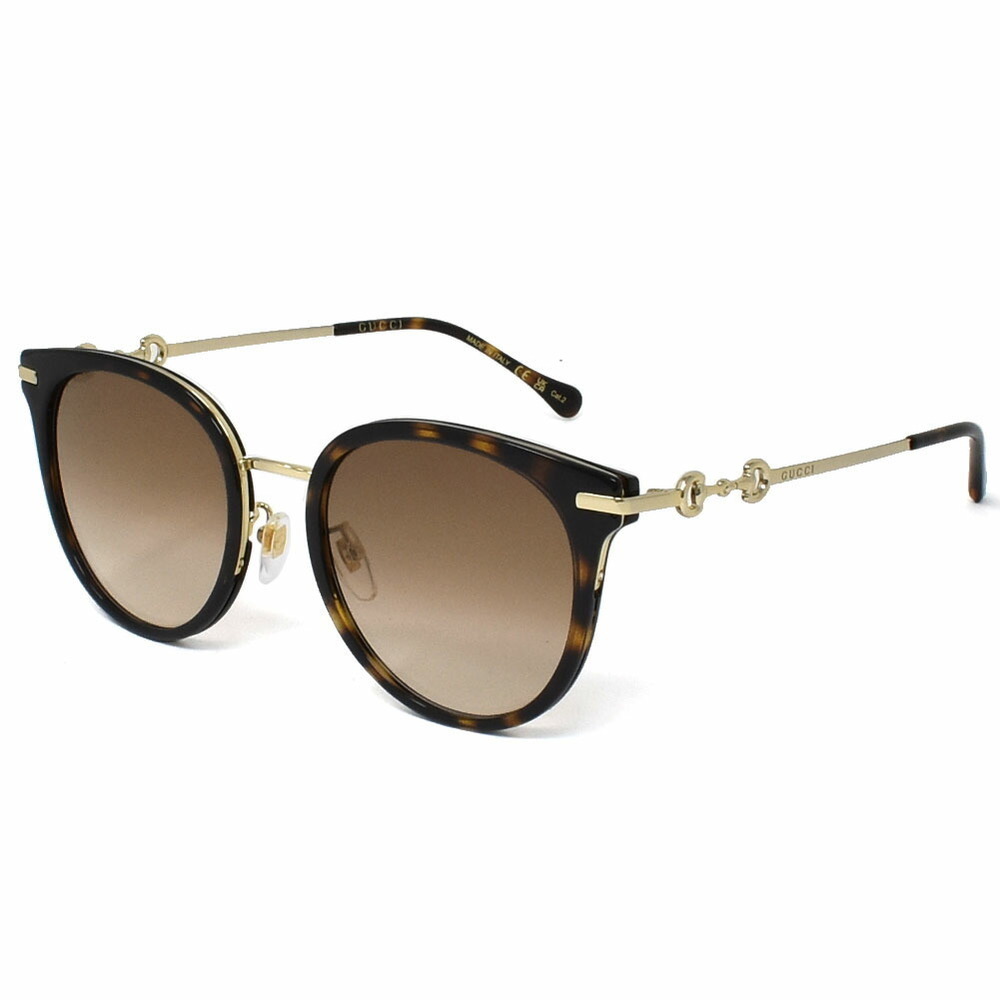 Gucci Sunglasses Horsebit Brown Gradation